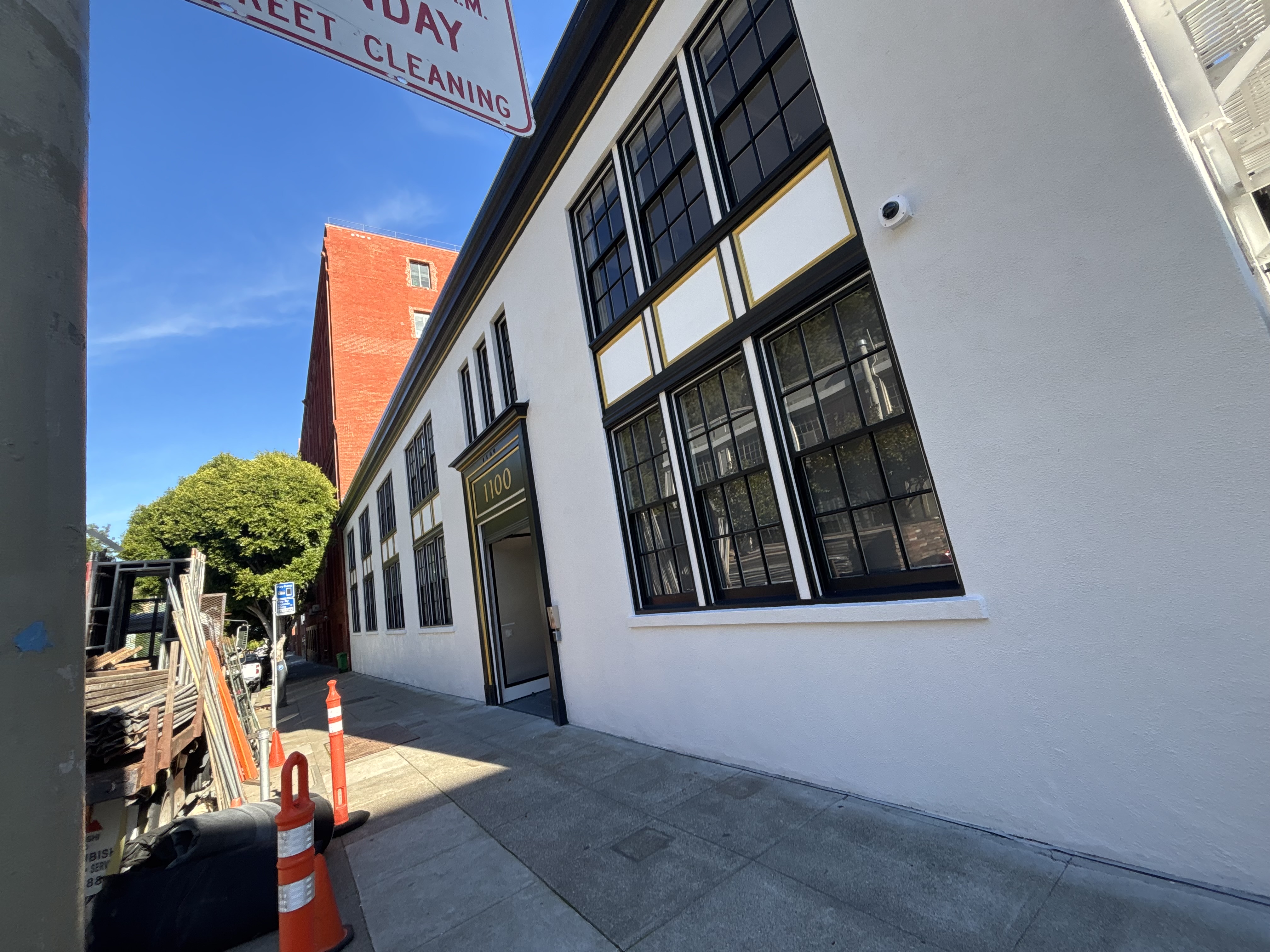 Commercial building exterior